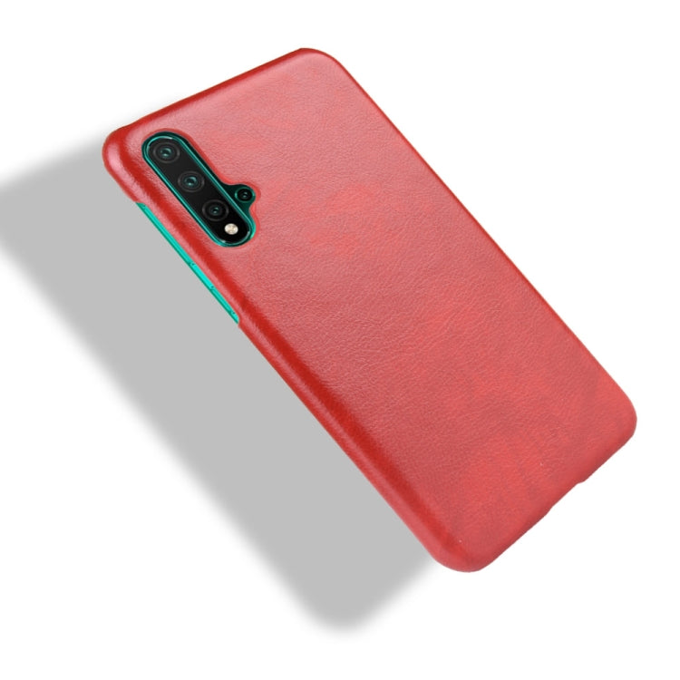 Shockproof Litchi Texture PC + PU Case For Huawei Nova 5 / Nova 5 Pro