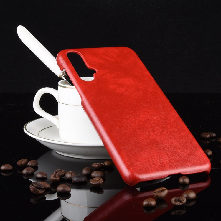 Shockproof Litchi Texture PC + PU Case For Huawei Nova 5 / Nova 5 Pro