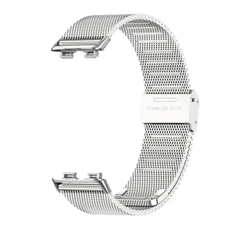 For Huawei Band 11 / Band 11 Pro Milanese Buckle Stainless Steel Metal Watch Band