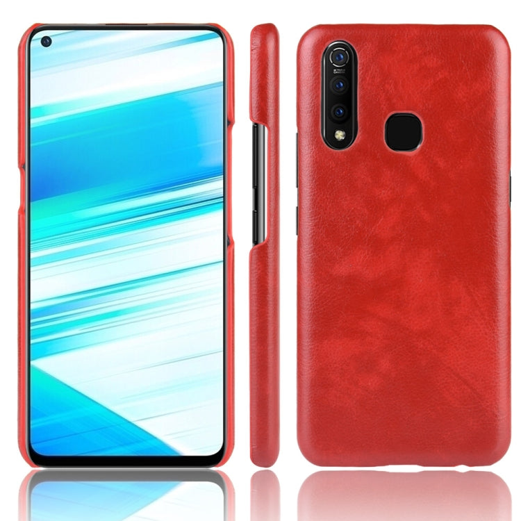 Shockproof Litchi Texture PC + PU Case for Vivo Z5x