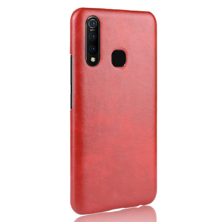 Shockproof Litchi Texture PC + PU Case for Vivo Z5x