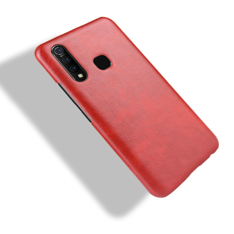 Shockproof Litchi Texture PC + PU Case for Vivo Z5x