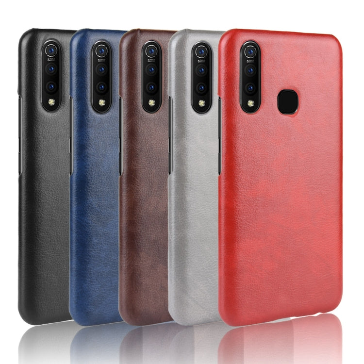 Shockproof Litchi Texture PC + PU Case for Vivo Z5x