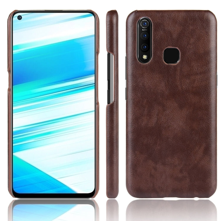Shockproof Litchi Texture PC + PU Case for Vivo Z5x