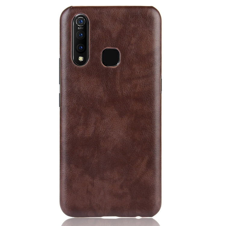 Shockproof Litchi Texture PC + PU Case for Vivo Z5x