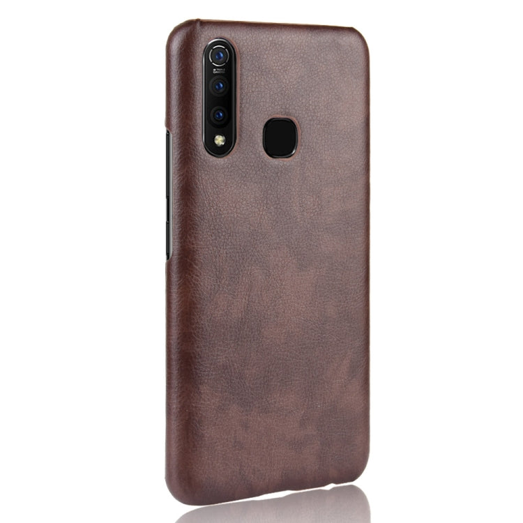 Shockproof Litchi Texture PC + PU Case for Vivo Z5x