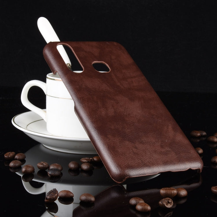 Shockproof Litchi Texture PC + PU Case for Vivo Z5x