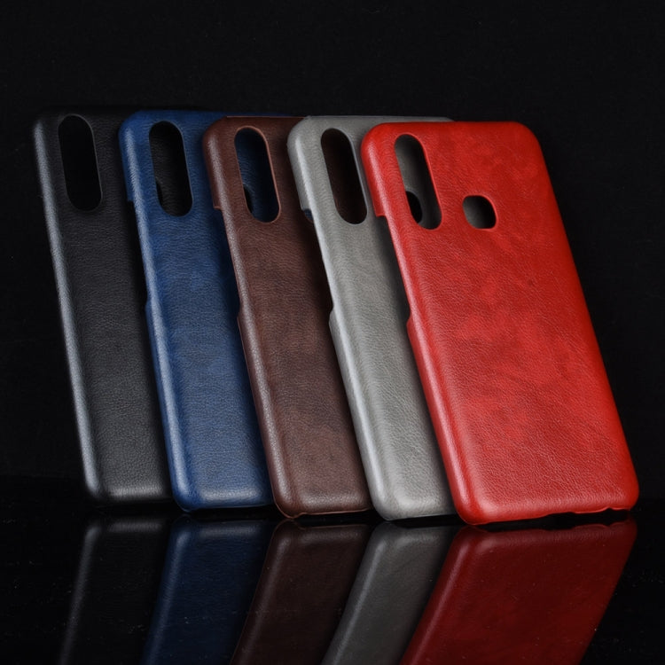 Shockproof Litchi Texture PC + PU Case for Vivo Z5x
