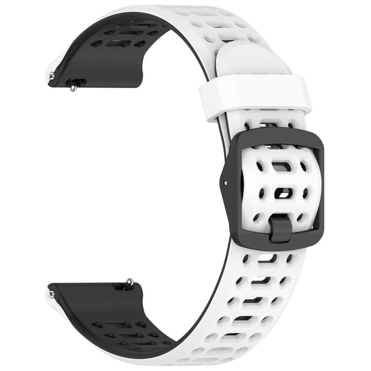 For Huawei Watch GT Runner 2 Perforated Double Color Silicone Watch Band
