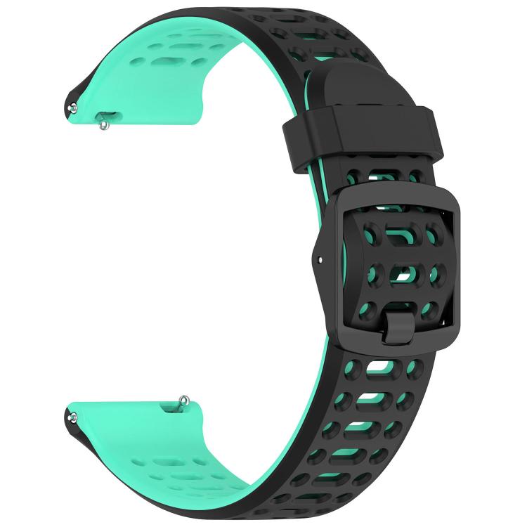 For Huawei Watch GT Runner 2 Perforated Double Color Silicone Watch Band