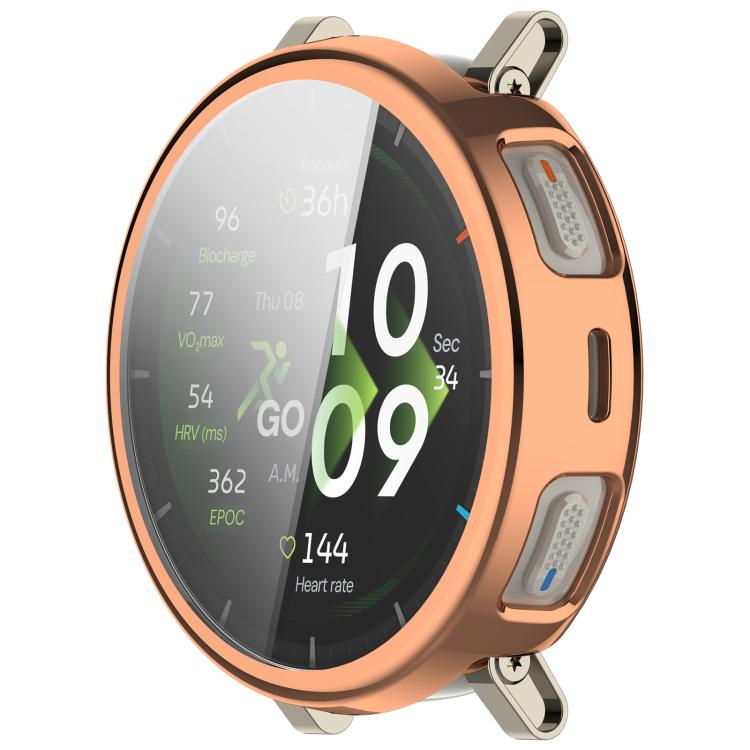 For Amazfit Active 3 Premium Electroplated TPU Full Coverage Watch Protective Case