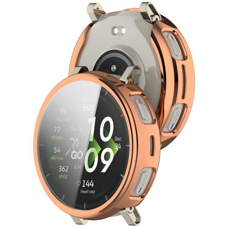 For Amazfit Active 3 Premium Electroplated TPU Full Coverage Watch Protective Case