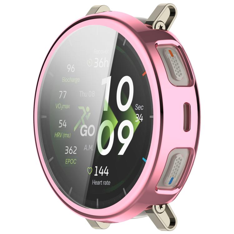 For Amazfit Active 3 Premium Electroplated TPU Full Coverage Watch Protective Case