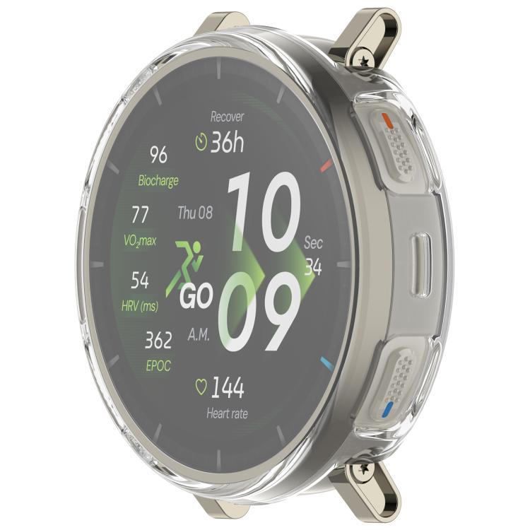 For Amazfit Active 3 Premium Electroplated TPU Full Coverage Watch Protective Case