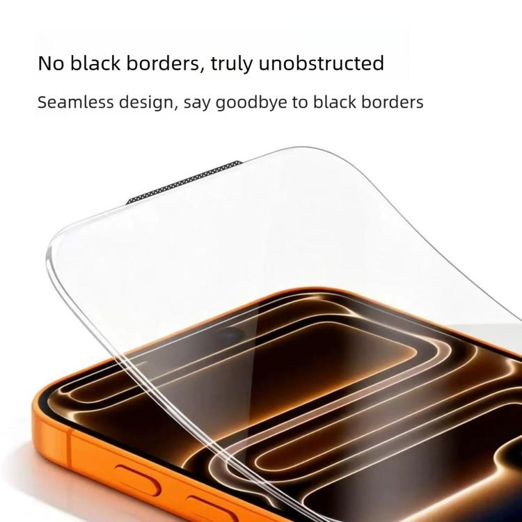 For iPhone 15 Plus 10pcs 300CC Large Arc Antistatic Corning Gorilla Privacy Tempered Glass Film