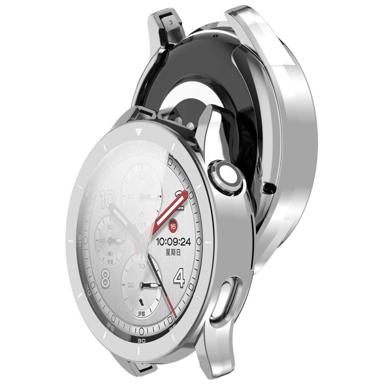 For Xiaomi Watch S5 46mm Electroplated TPU Full Coverage Watch Protective Case