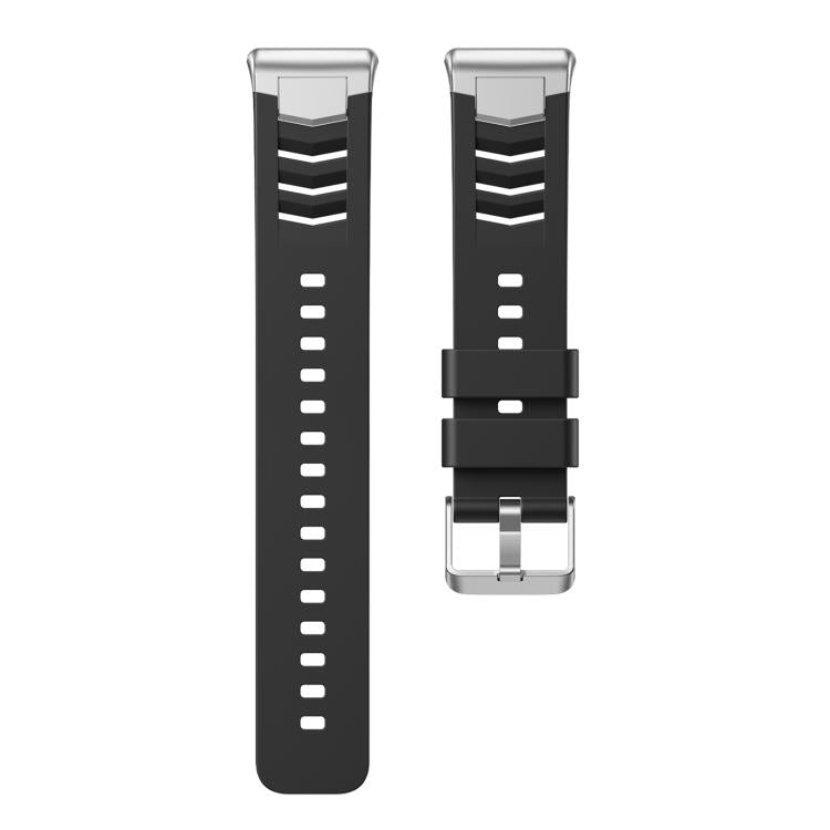 For Huawei Band 11 / Band 11 Pro Silver Pin Buckle Quick Release Metal Connector Silicone Watch Band