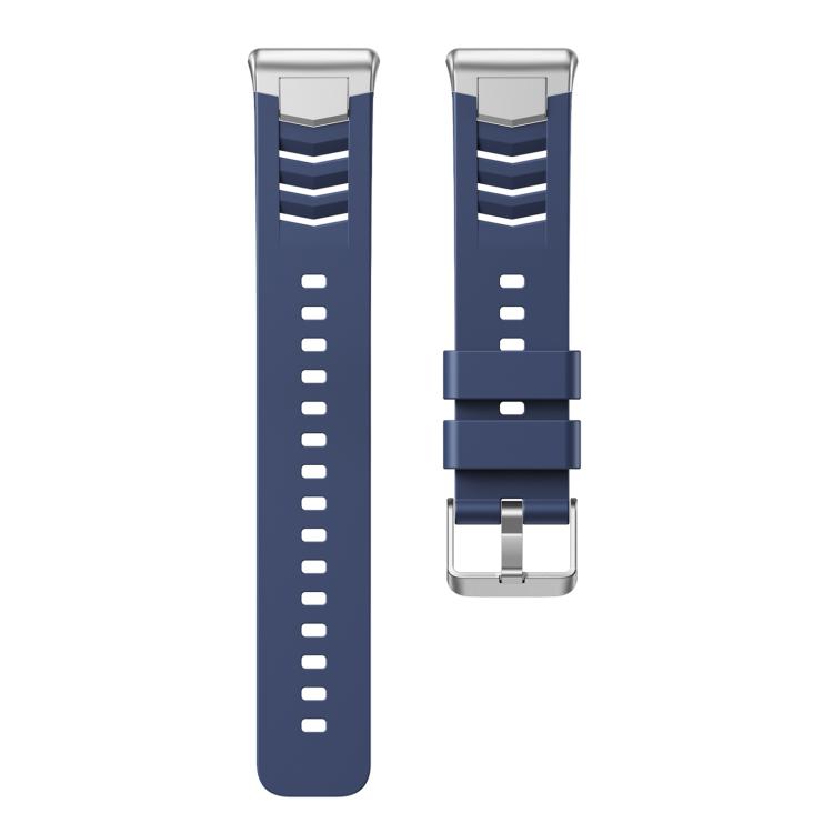 For Huawei Band 11 / Band 11 Pro Silver Pin Buckle Quick Release Metal Connector Silicone Watch Band