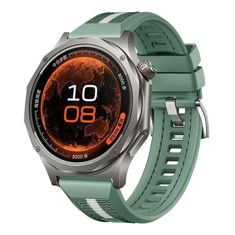 For OPPO Watch X3 Braid Nylon Hybrid Silicone Watch Band