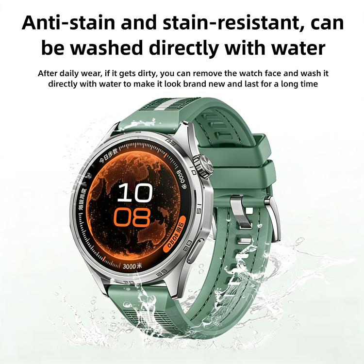 For OPPO Watch X3 Braid Nylon Hybrid Silicone Watch Band