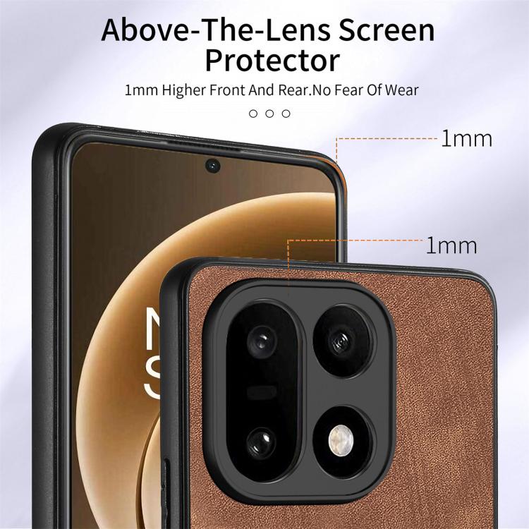 For OnePlus 15 Retro Skin-feel Ring Card Wallet Phone Case
