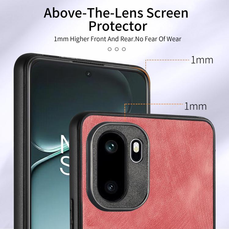 For OnePlus Ace 6 / 6T / 15R Retro Skin-feel Ring Card Wallet Phone Case