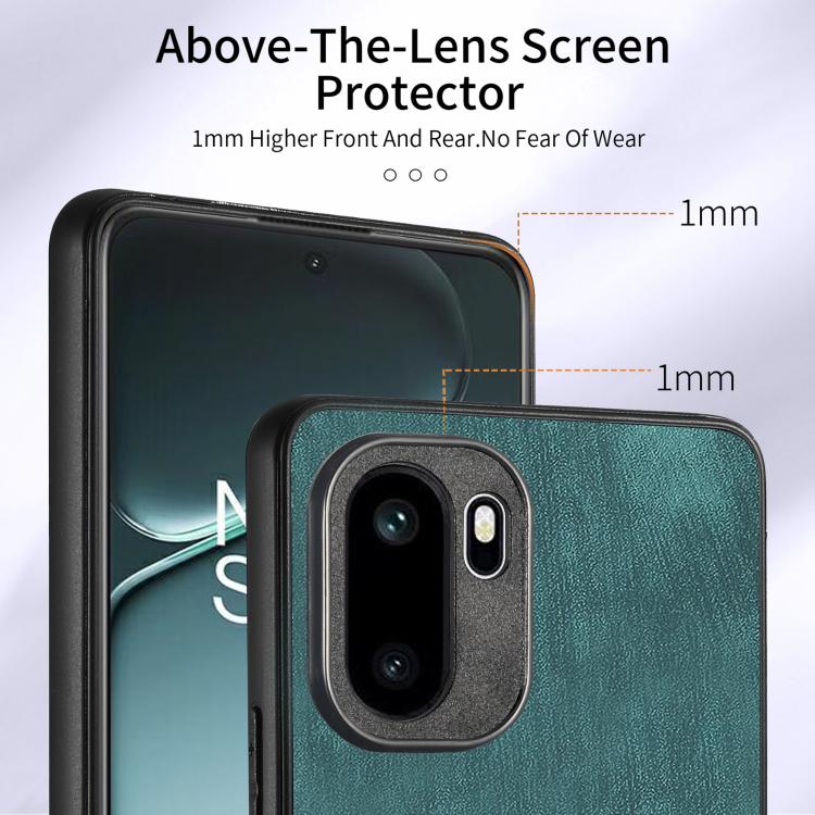 For OnePlus Ace 6 / 6T / 15R Retro Skin-feel Ring Card Wallet Phone Case
