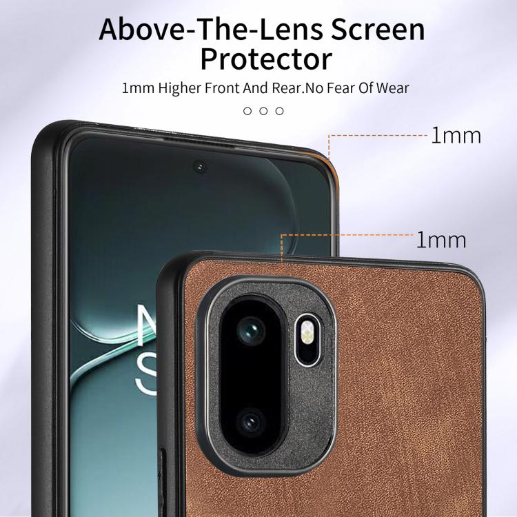For OnePlus Ace 6 / 6T / 15R Retro Skin-feel Ring Card Wallet Phone Case