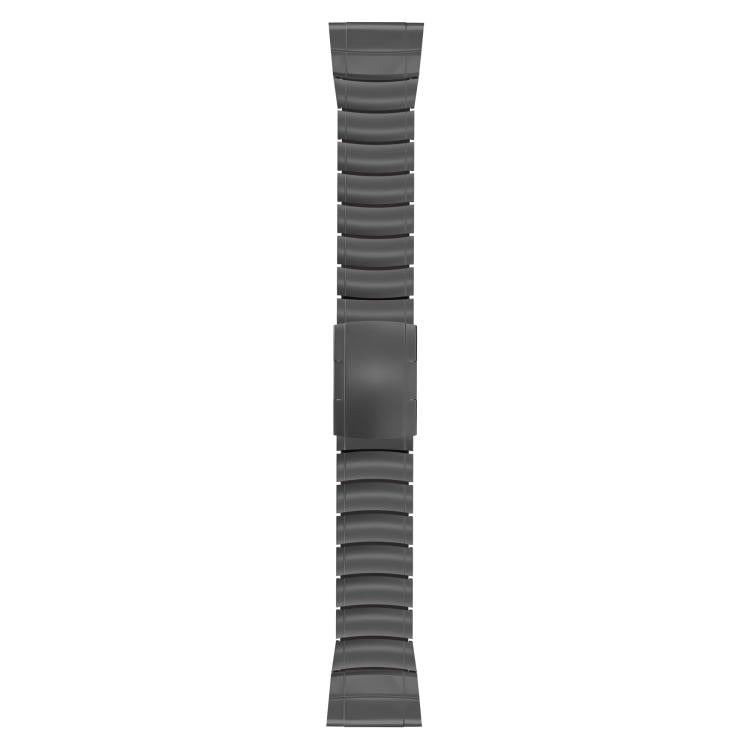For Garmin 22mm Turtle Buckle One Bead Silicone Titanium Alloy Watch Band