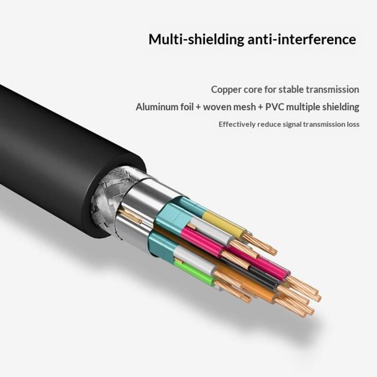 HC-61 HDMI Video Audio Sync Type-C to HDMI Cable 4K / 60Hz Adapter