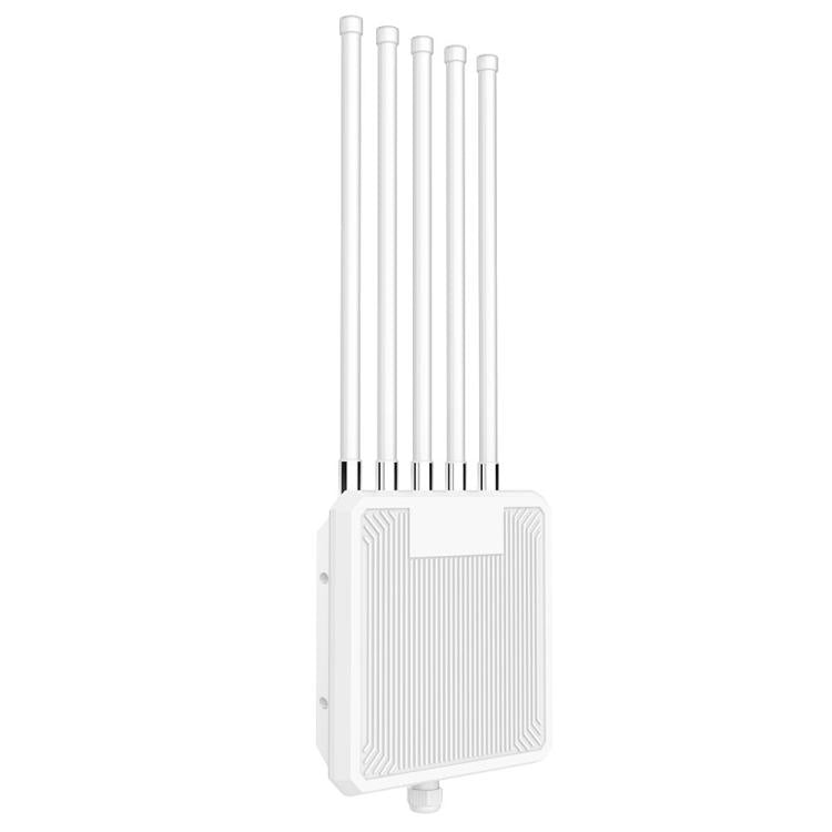HW3000L IP67 Waterproof 3000Mbps WiFi 6 2.4 / 5G Dual Band High Gain Antenna POE Router, Plug:US Plug