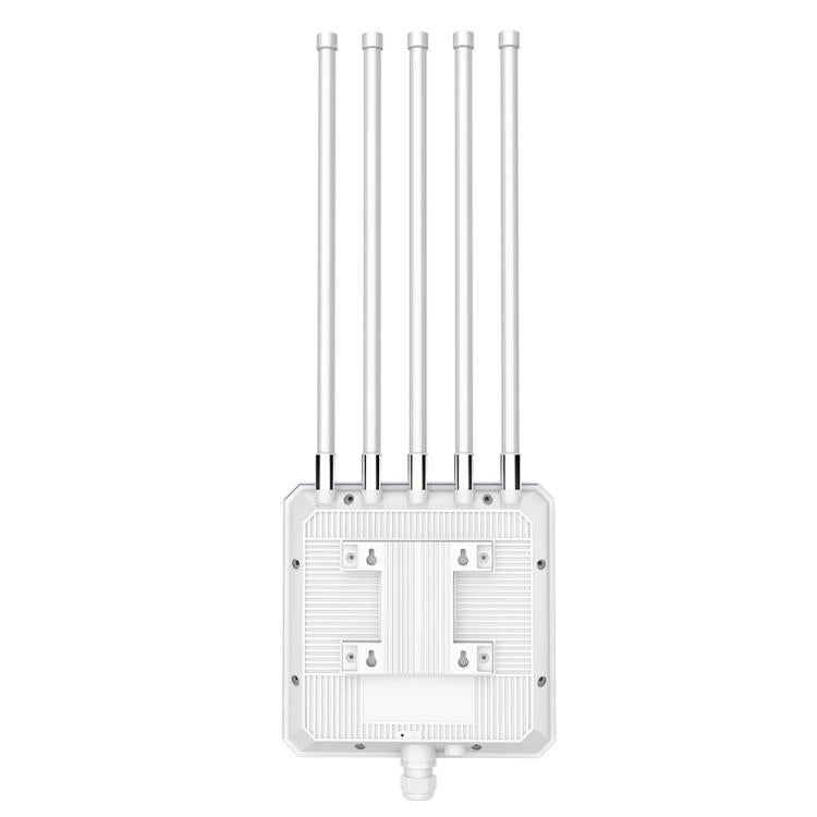 HW3000L IP67 Waterproof 3000Mbps WiFi 6 2.4 / 5G Dual Band High Gain Antenna POE Router, Plug:US Plug