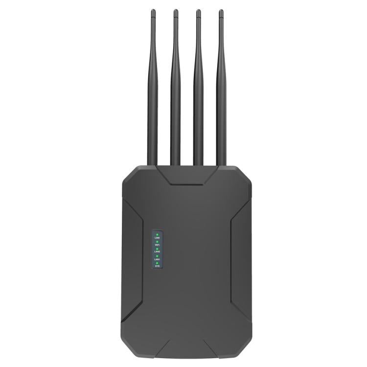 HW1800S WiFi 6 Outdoor Wireless Access Point 1800Mbps Waterproof  Dual Band Gigabit Router, Plug:US Plug