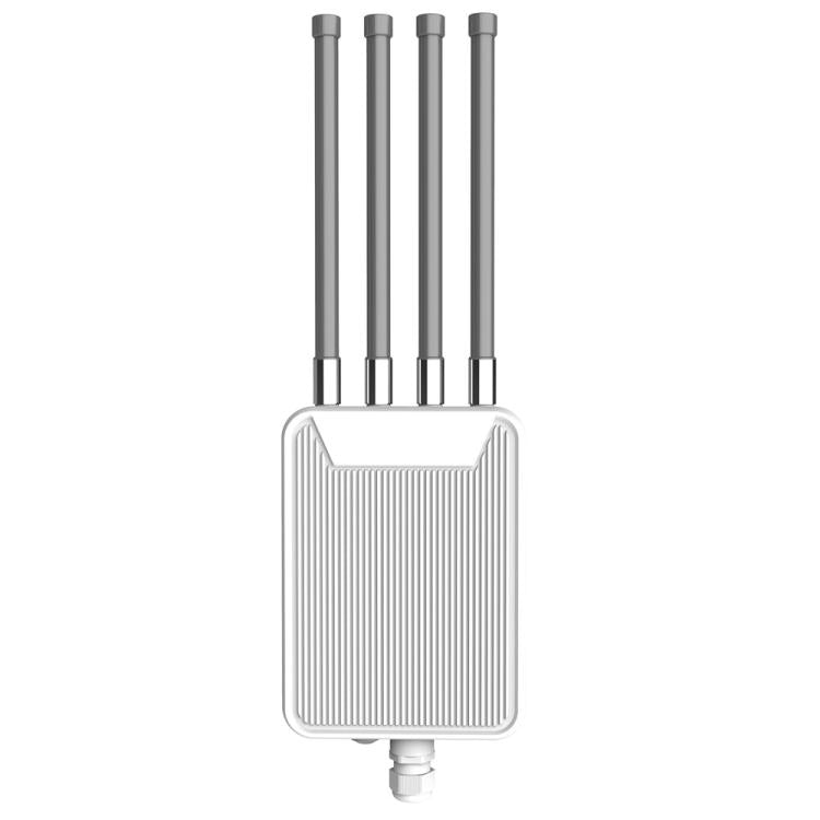 HW1800M 2.4 / 5.8G Dual Band Modem Outdoor Waterproof AX1800 WiFi 6 Wireless AP Router, Plug:AU Plug