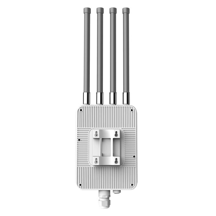 HW3000M AX3000 Outdoor Wireless AP WiFi 6 Dual Band WiFi Router 3000Mbps High Power Modem, Plug:AU Plug