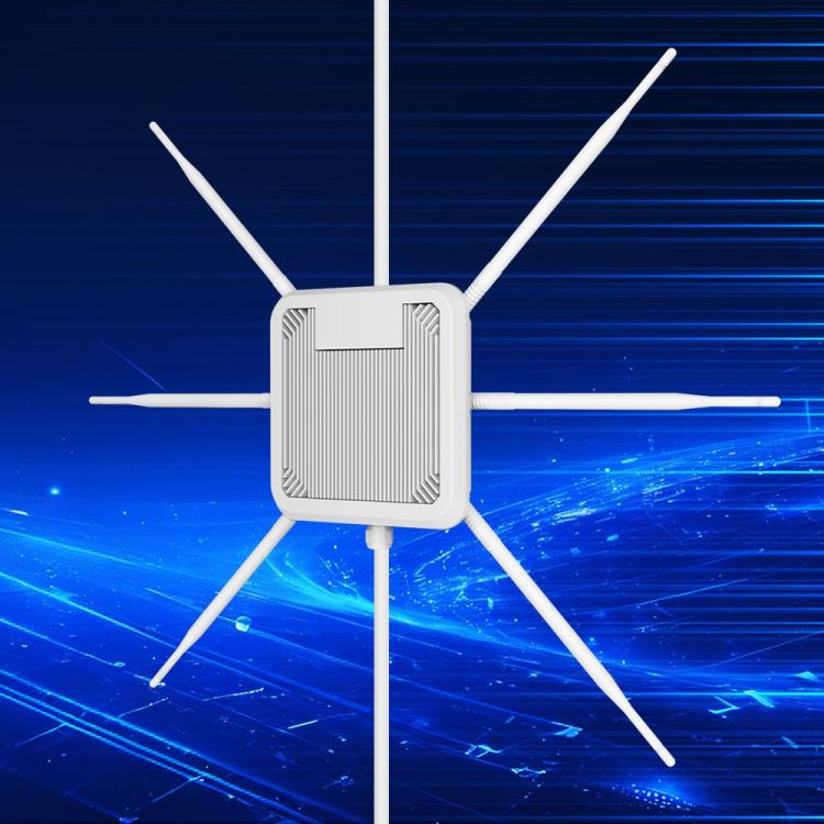 HW3000B Dual Band 3000Mbps IP67 Waterproof WiFi 6 Outdoor Wireless AP Router, Plug:EU Plug