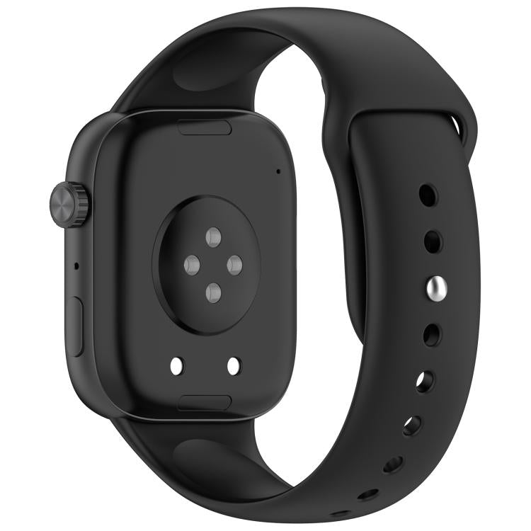 For Honor Watch X5i Reverse Buckle Solid Color Silicone Watch Band