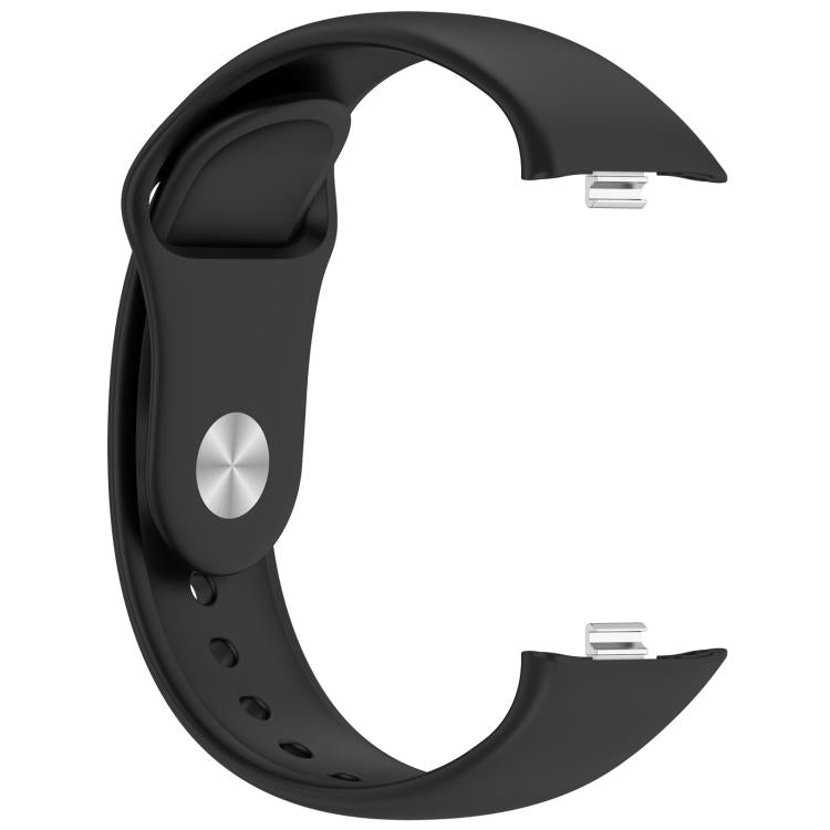 For Honor Watch X5i Reverse Buckle Solid Color Silicone Watch Band