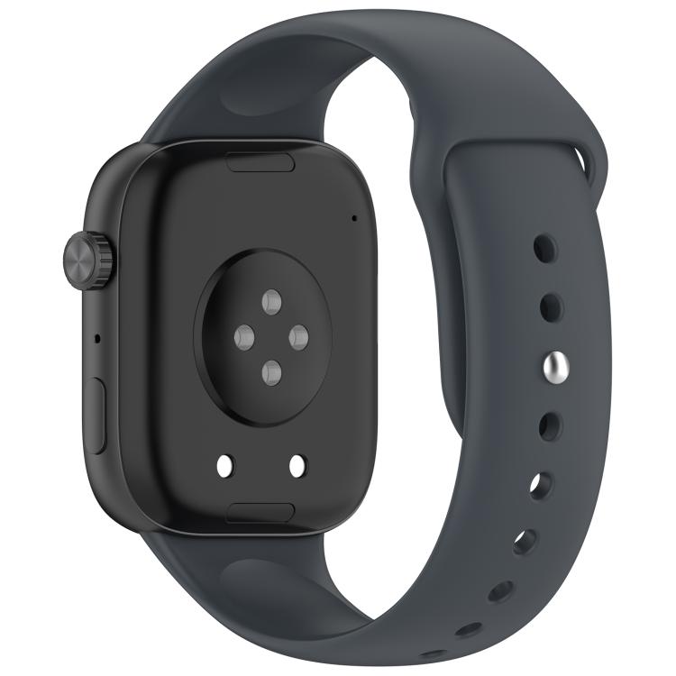 For Honor Watch X5i Reverse Buckle Solid Color Silicone Watch Band