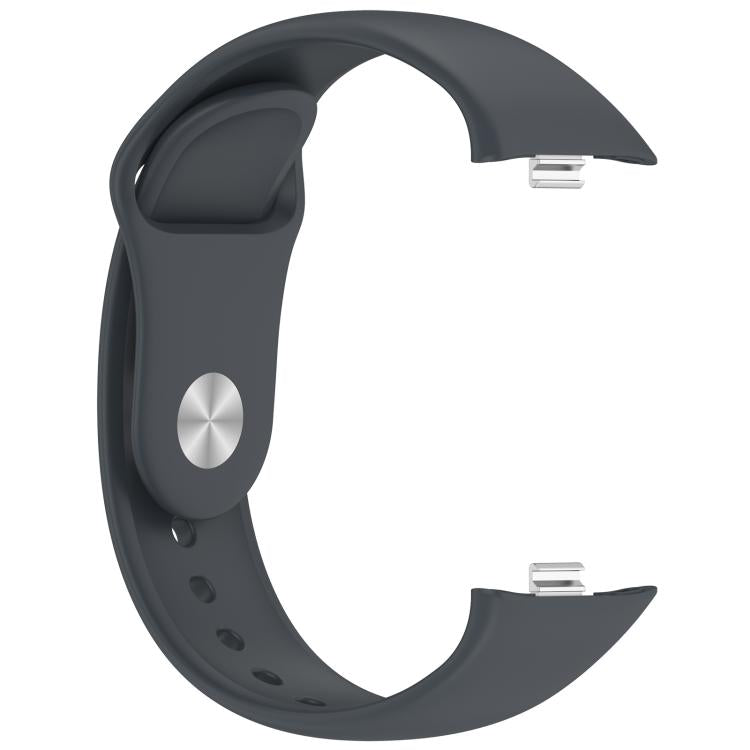 For Honor Watch X5i Reverse Buckle Solid Color Silicone Watch Band