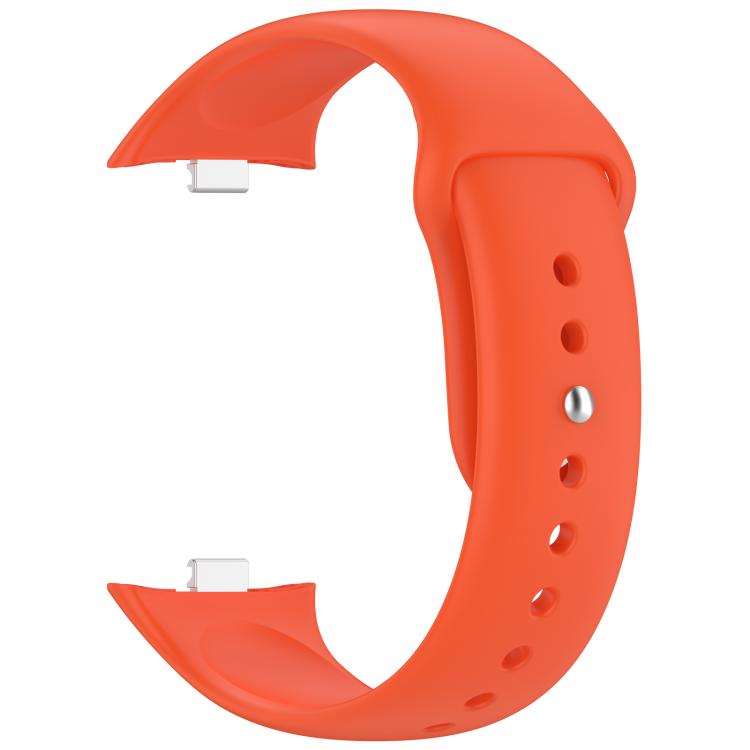 For Honor Watch X5i Reverse Buckle Solid Color Silicone Watch Band