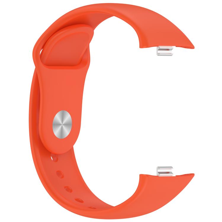 For Honor Watch X5i Reverse Buckle Solid Color Silicone Watch Band