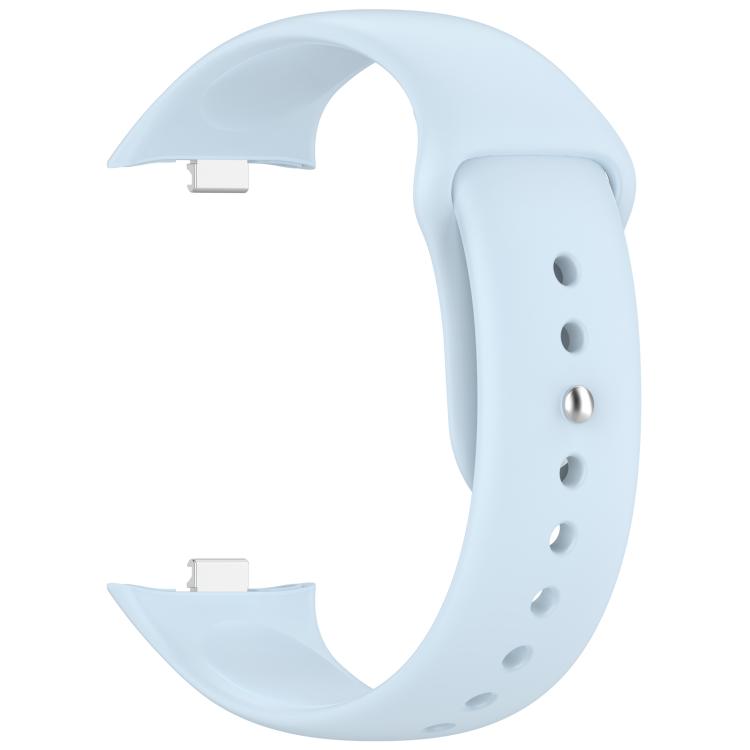 For Honor Watch X5i Reverse Buckle Solid Color Silicone Watch Band