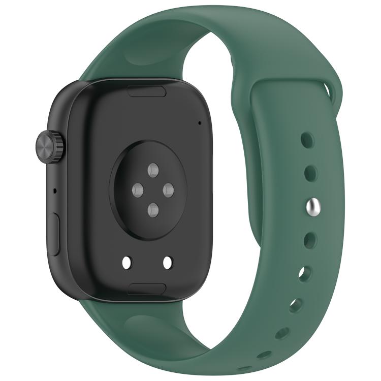 For Honor Watch X5i Reverse Buckle Solid Color Silicone Watch Band