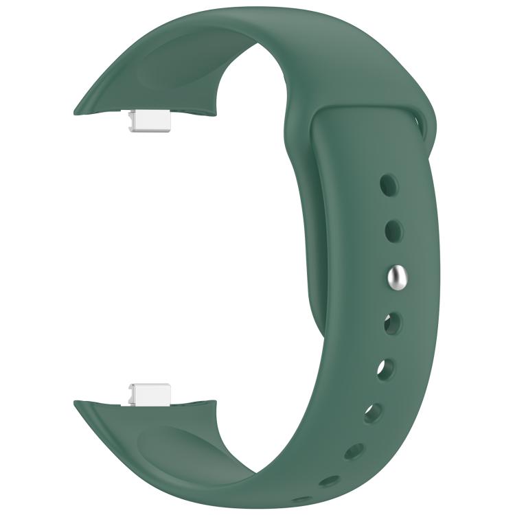 For Honor Watch X5i Reverse Buckle Solid Color Silicone Watch Band