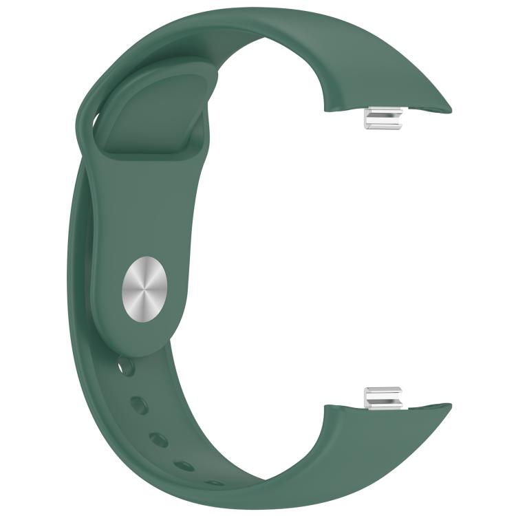 For Honor Watch X5i Reverse Buckle Solid Color Silicone Watch Band
