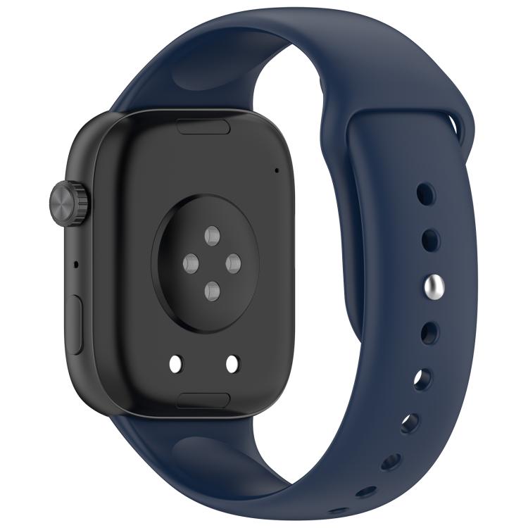 For Honor Watch X5i Reverse Buckle Solid Color Silicone Watch Band