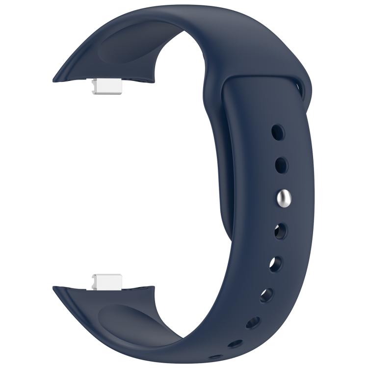 For Honor Watch X5i Reverse Buckle Solid Color Silicone Watch Band