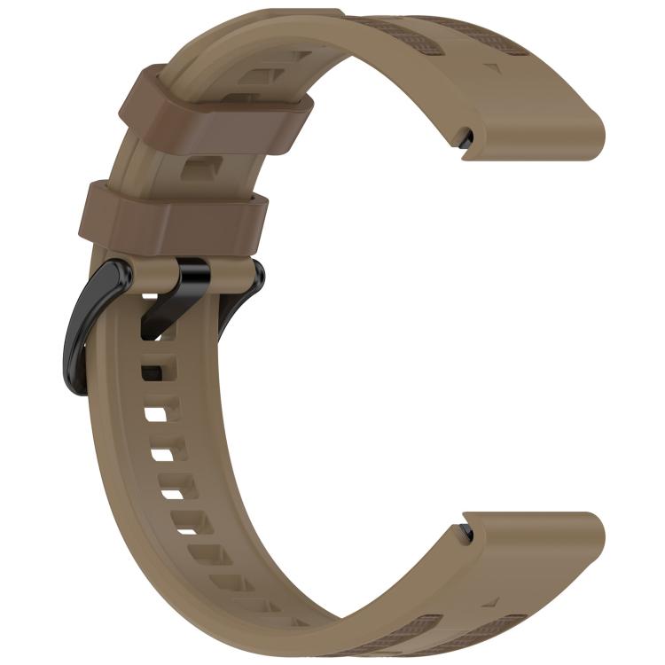 For Garmin 26mm Quick Release Two Color Silicone Watch Band