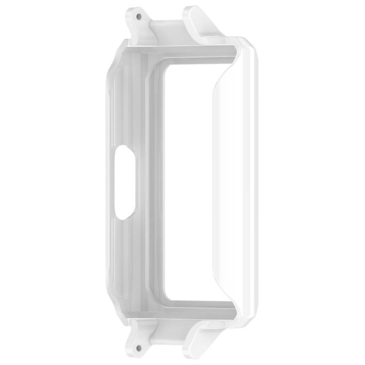 For Huawei Band 11 Pro / 11 Pro NFC Spring Bar Design 12mm Half Coverage Hollow PC Watch Protective Case